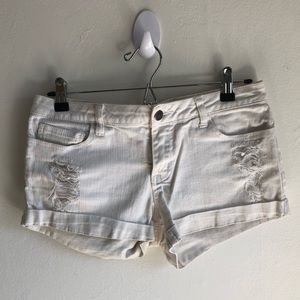 Forever 21 Distressed Denim Shorts
